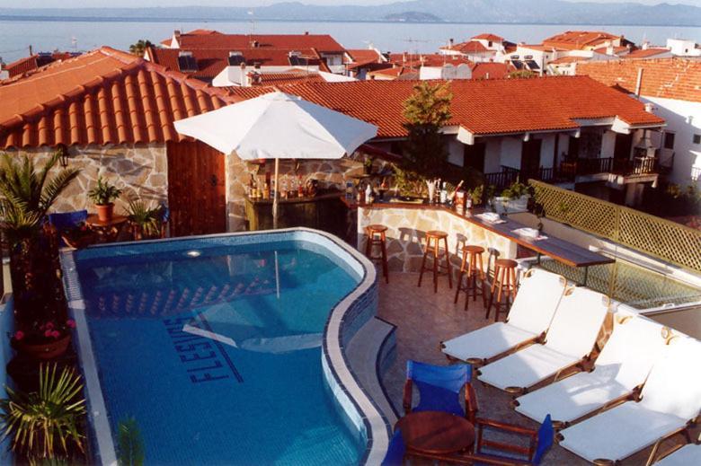 Hotel Flesvos Pefkochori Dış mekan fotoğraf